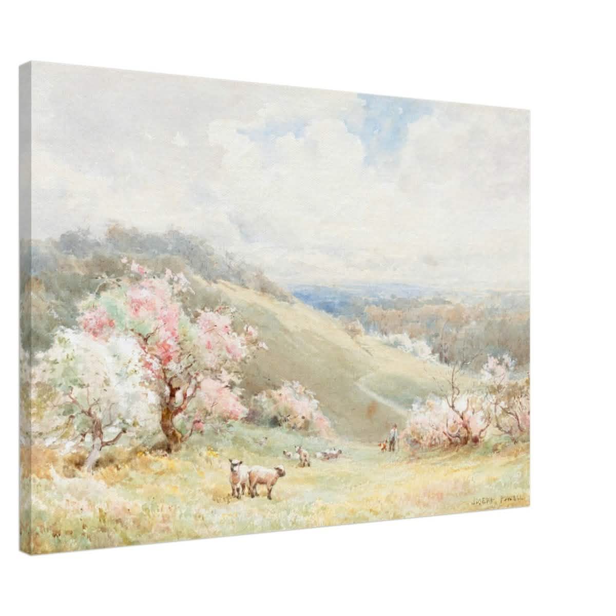 Spring by Joseph Rubens Powell - Canvas - 70x100 cm / 28x40″ - Thick