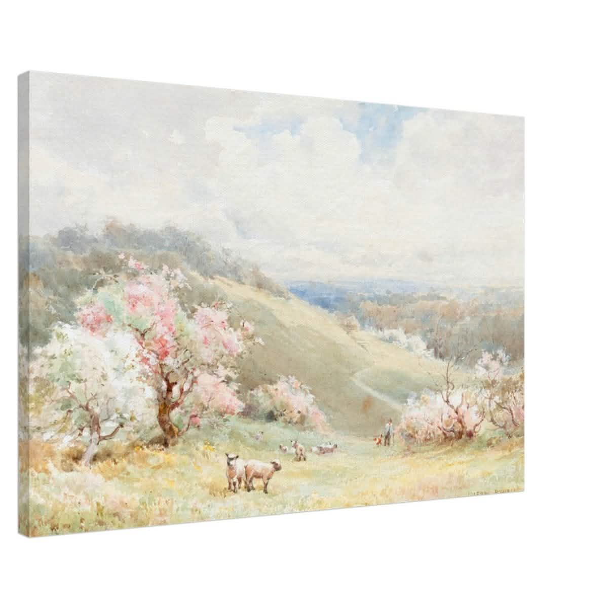 Spring by Joseph Rubens Powell - Canvas - 60x90 cm / 24x36″ - Slim