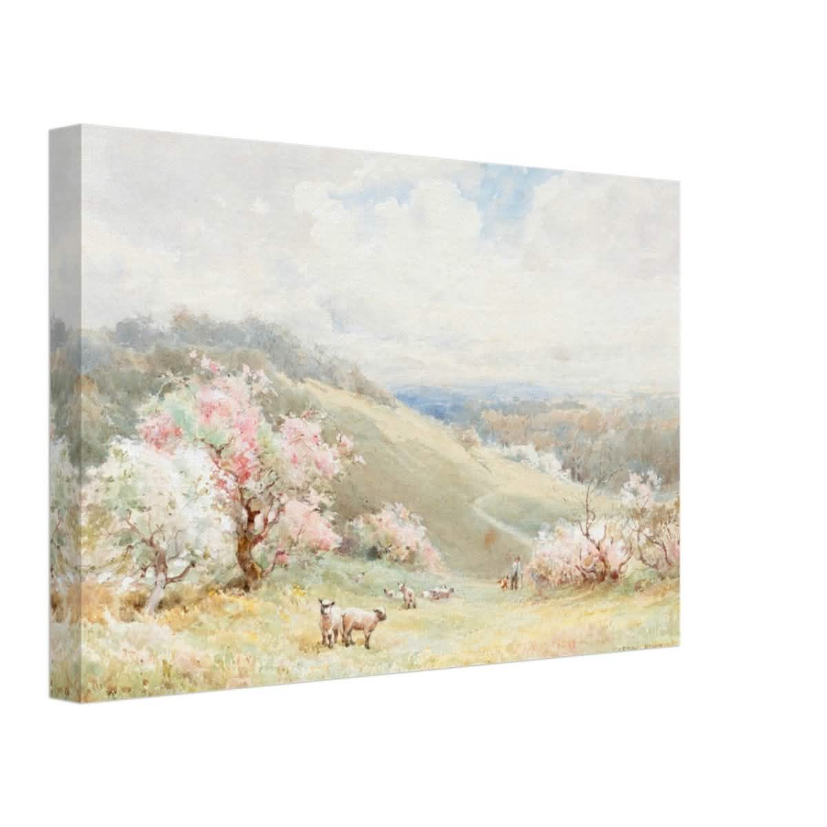 Spring by Joseph Rubens Powell - Canvas - 30x45 cm / 12x18″ - Thick
