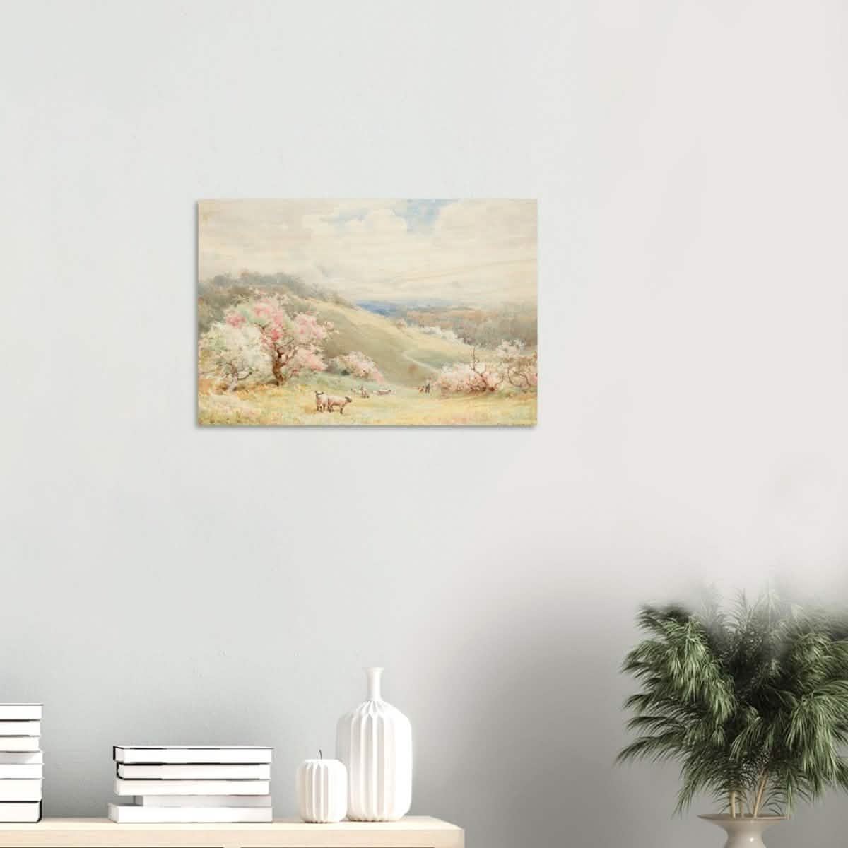 Spring by Joseph Rubens Powell - Wood Prints - 40x60 cm / 16x24″ - 20 mm