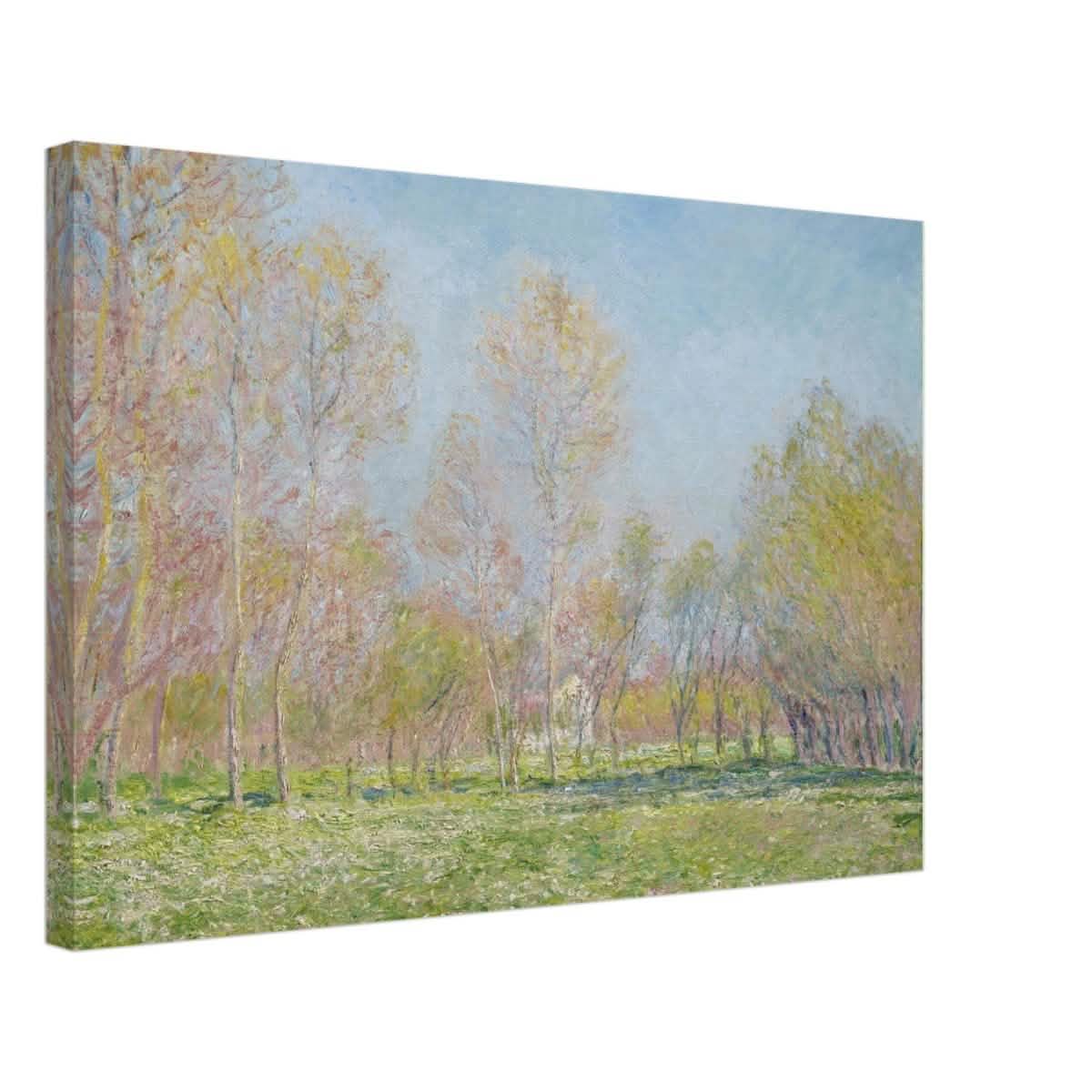 Spring in Giverny by Claude Monet - Canvas - 40x60 cm / 16x24″ - Slim