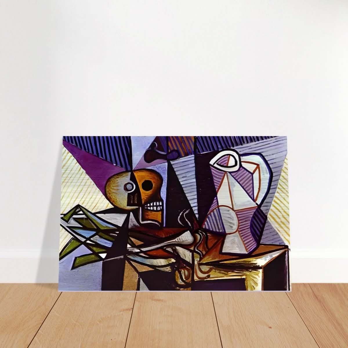 Still Life by Pablo Picasso 1945 - Brushed Aluminum Print - 30x45 cm / 12x18″ -