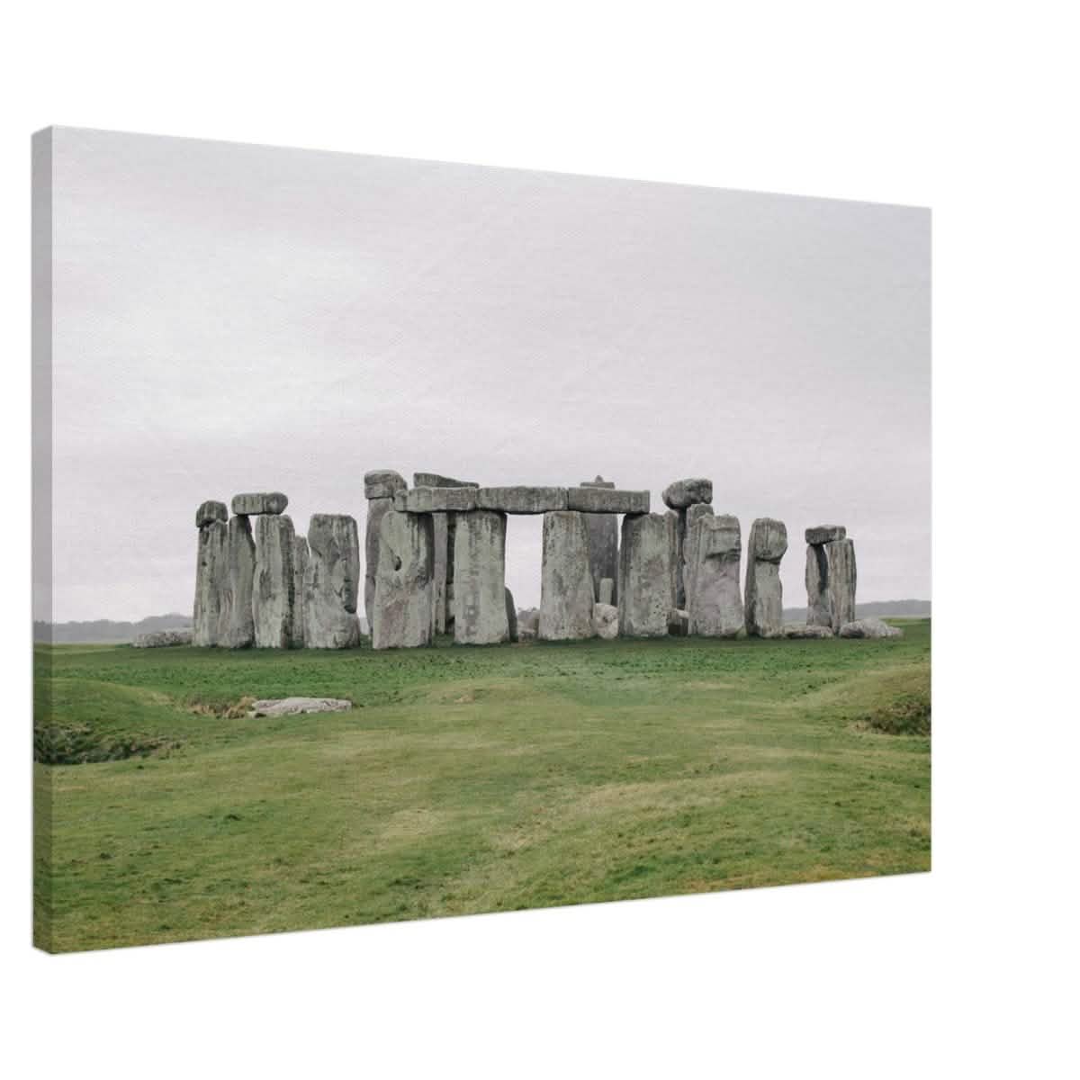 Stonehenge: A Timeless Wonder | Salisbury Plain | Wiltshire, England - Canvas - 60x90 cm / 24x36″ -