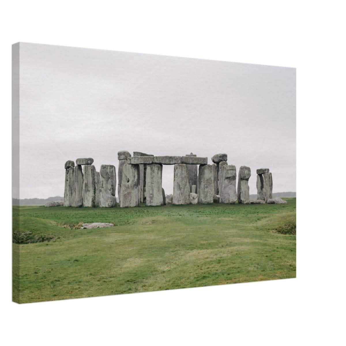 Stonehenge: A Timeless Wonder | Salisbury Plain | Wiltshire, England - Canvas - 50x75 cm / 20x30″ -