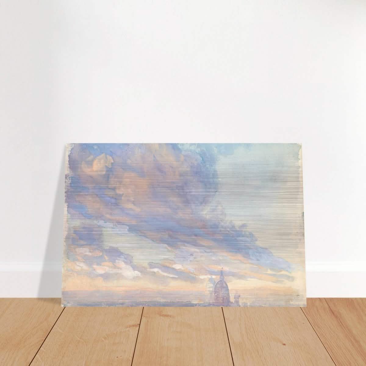 Study of clouds by Francis Lathrop - Brushed Aluminum Print - 60x90 cm / 24x36″ -