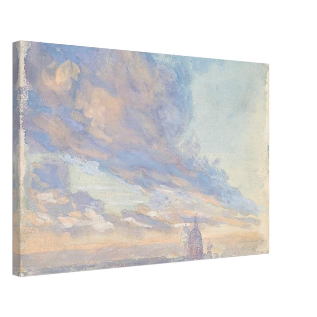 Study of clouds by Francis Lathrop - Canvas - 50x75 cm / 20x30″ - Thick