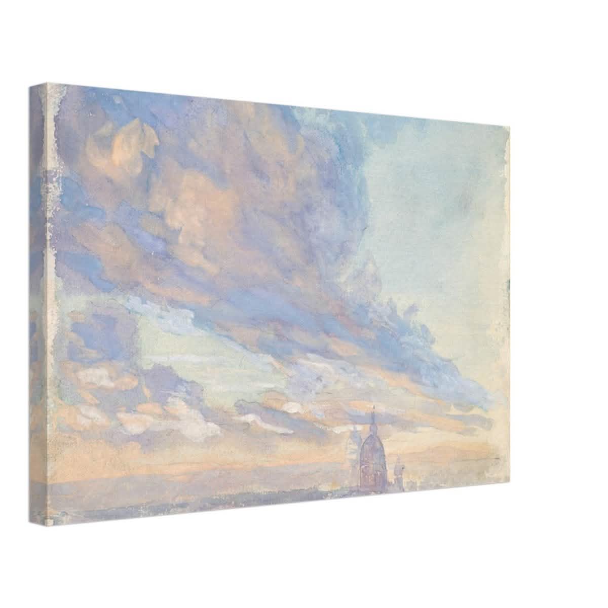 Study of clouds by Francis Lathrop - Canvas - 40x60 cm / 16x24″ - Thick