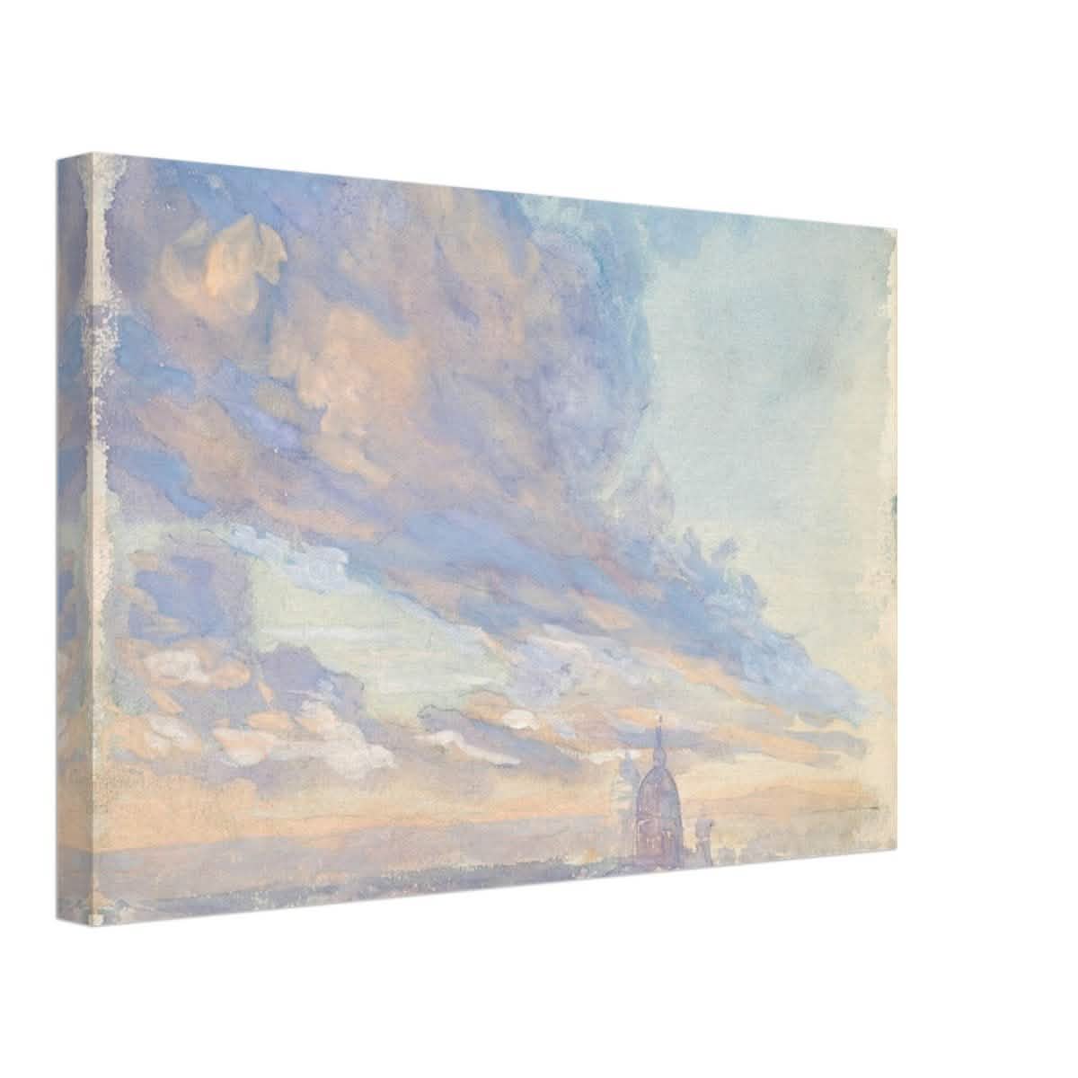 Study of clouds by Francis Lathrop - Canvas - 30x45 cm / 12x18″ - Slim