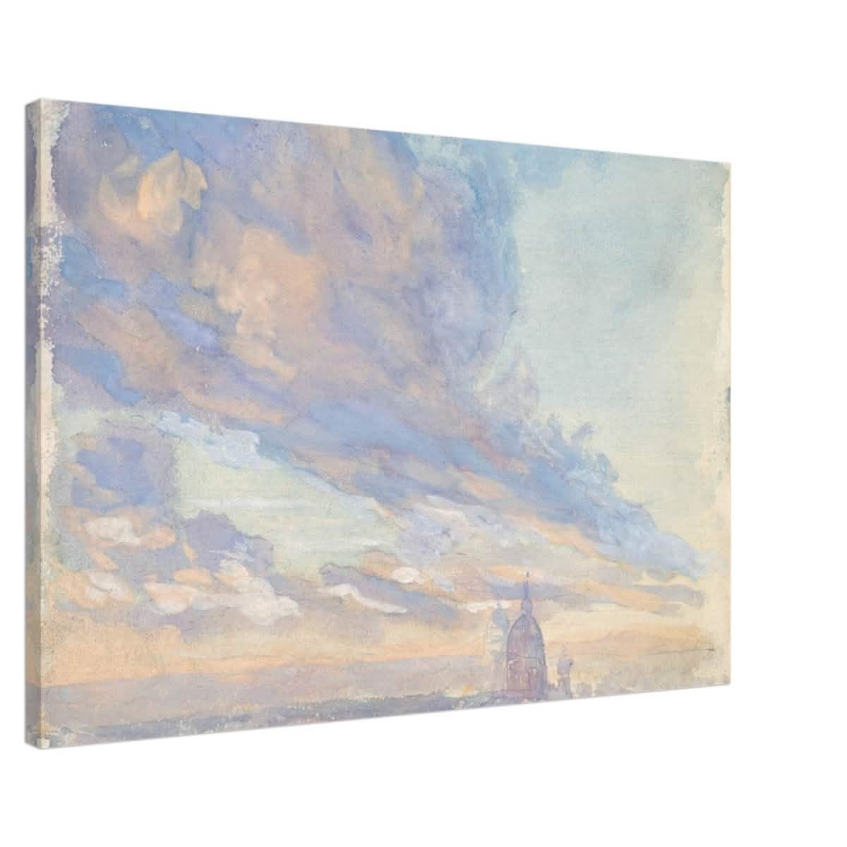 Study of clouds by Francis Lathrop - Canvas - 60x90 cm / 24x36″ - Slim