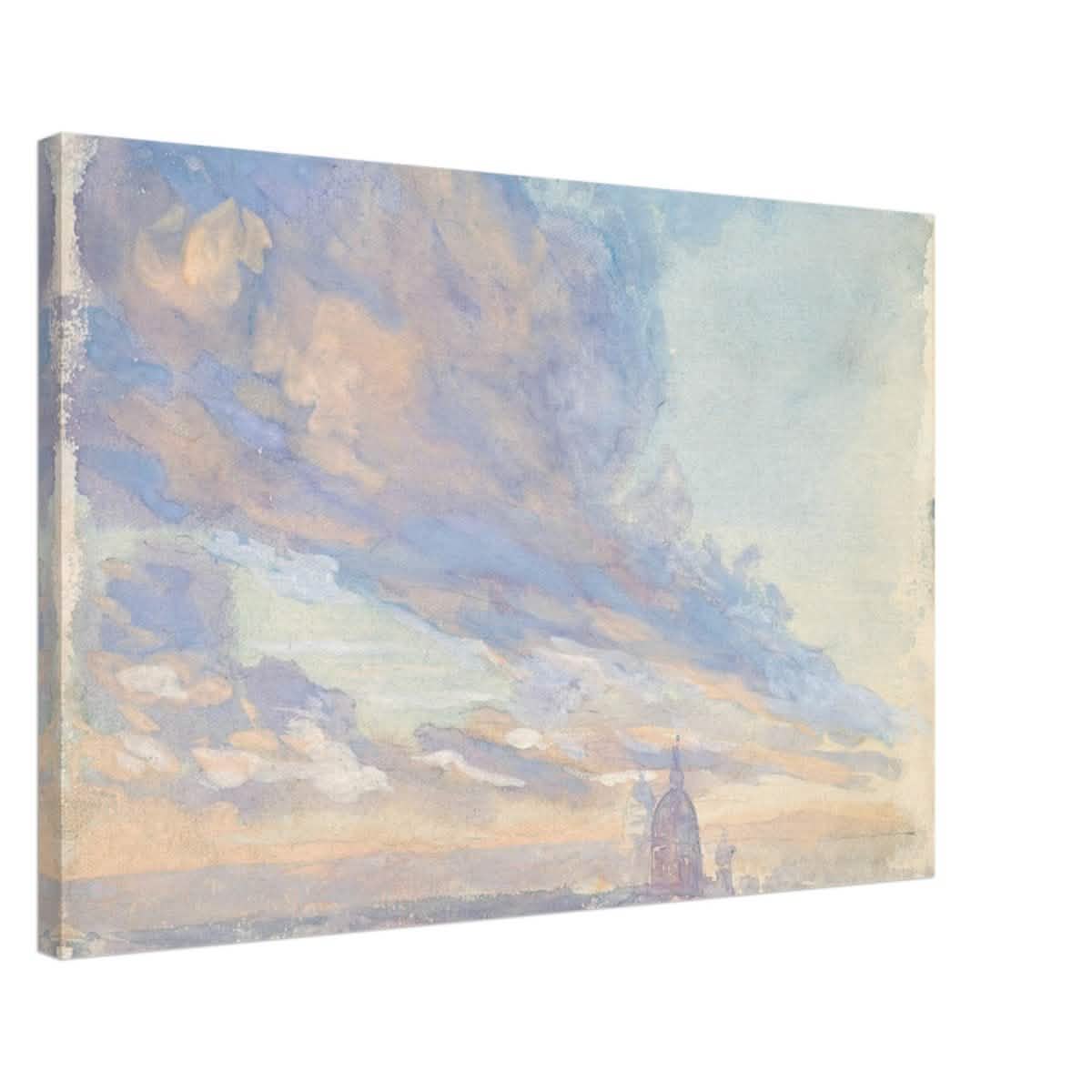 Study of clouds by Francis Lathrop - Canvas - 50x75 cm / 20x30″ - Slim