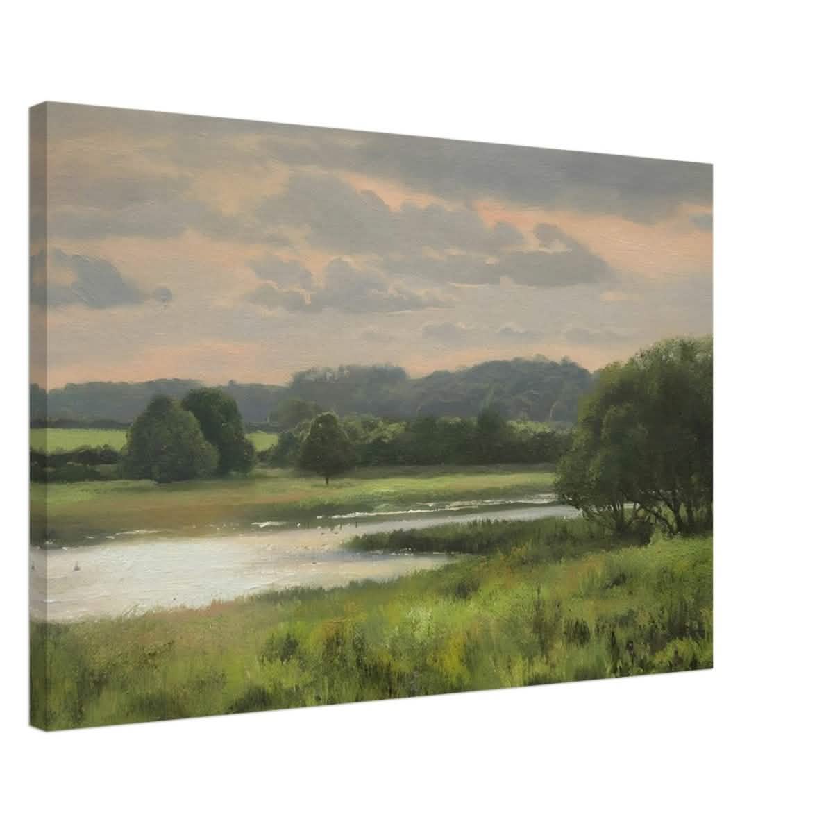 Summer Evening by Peter Barker - Canvas - 50x75 cm / 20x30″ - Slim