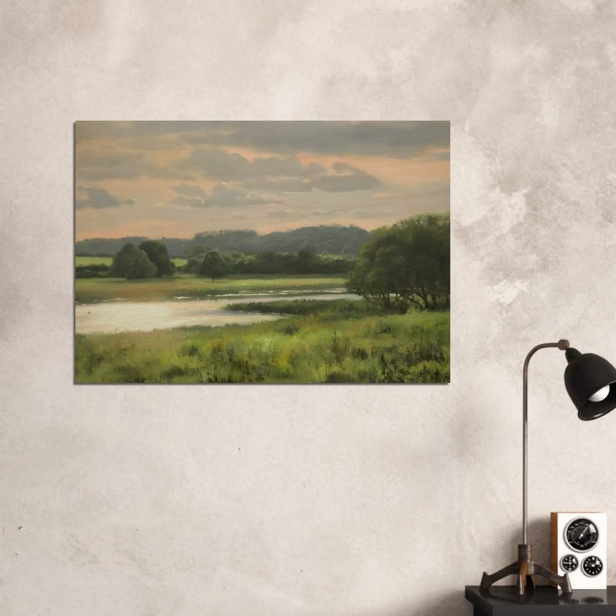 Summer Evening by Peter Barker - Wood Prints - 70x100 cm / 28x40″ - 10 mm