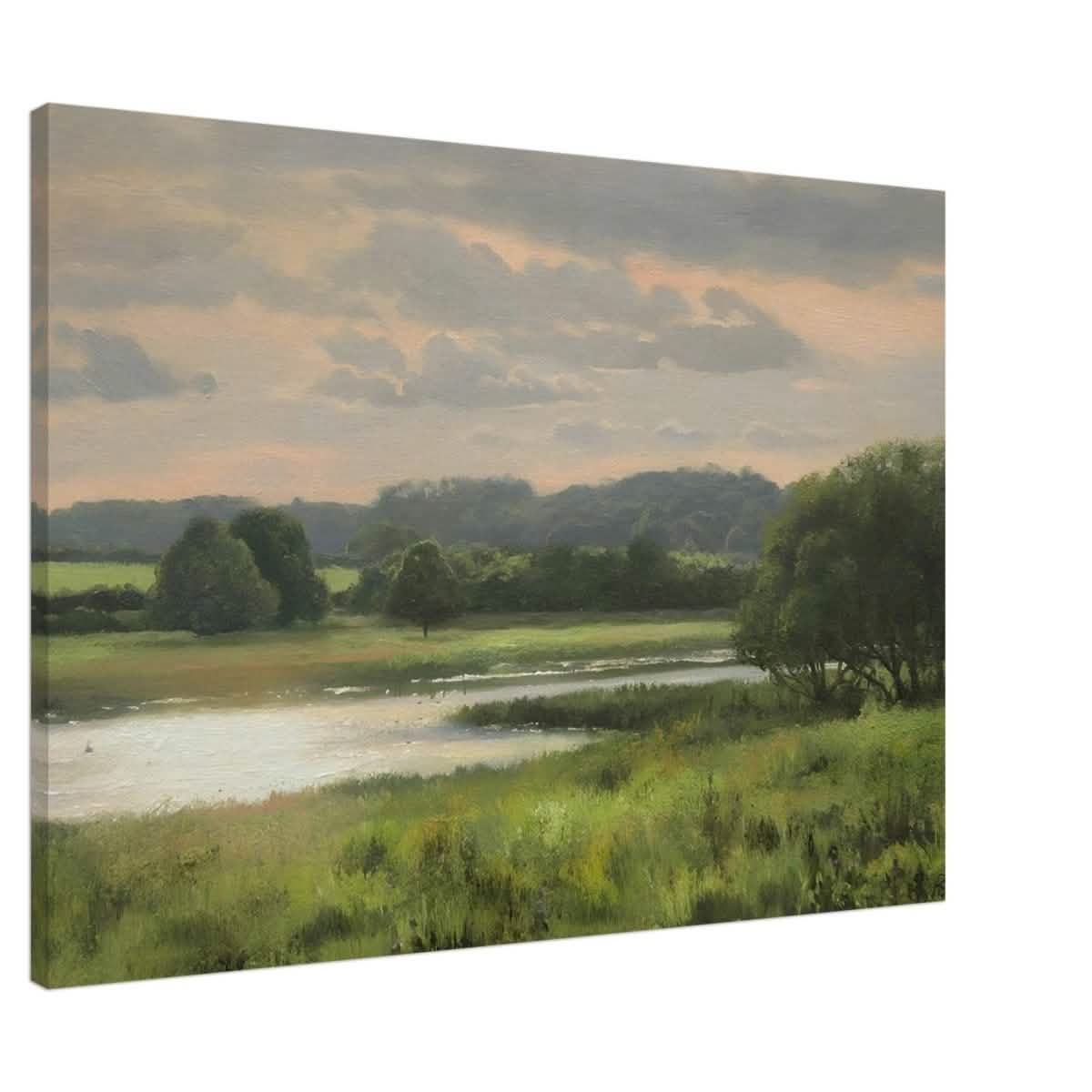 Summer Evening by Peter Barker - Canvas - 70x100 cm / 28x40″ - Slim