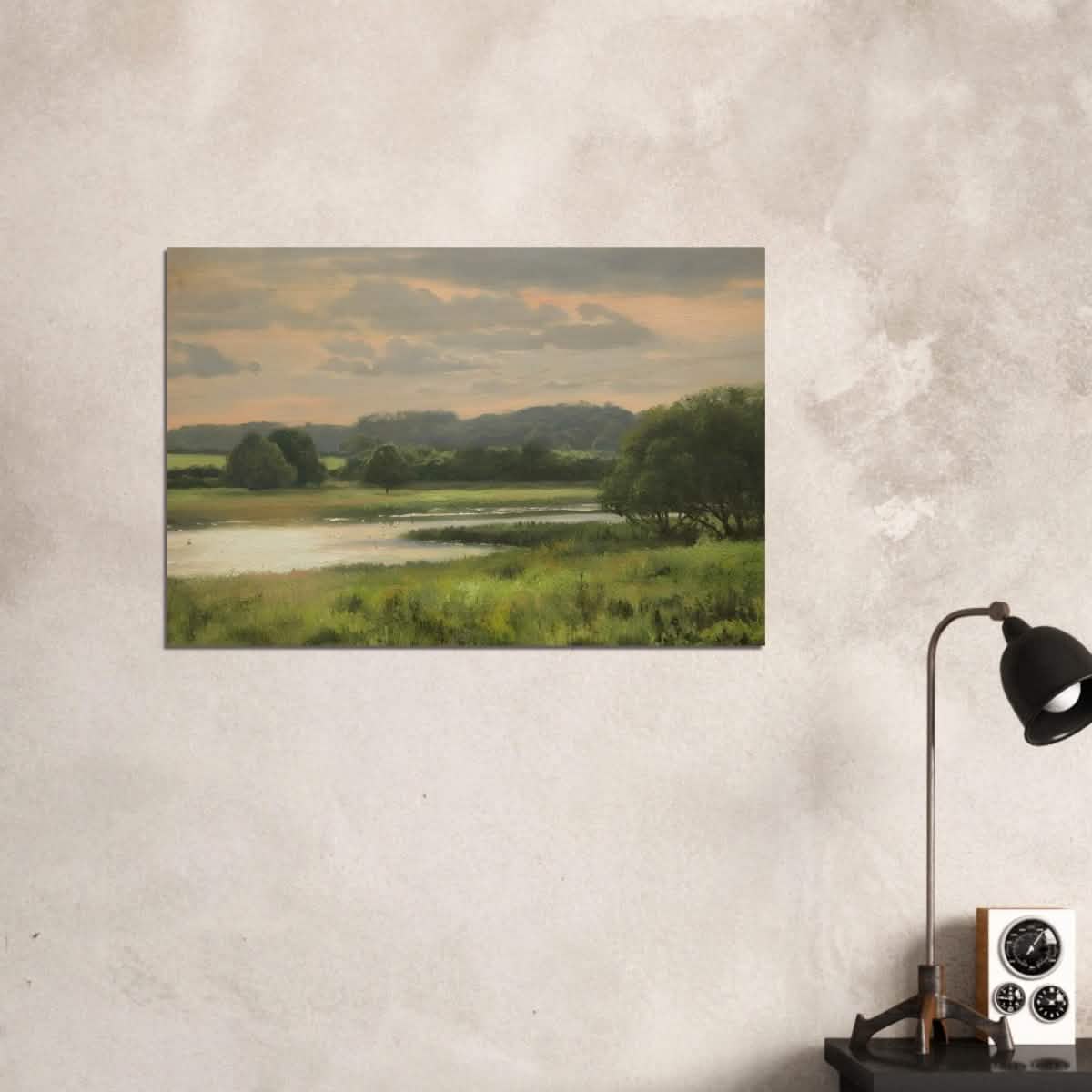 Summer Evening by Peter Barker - Wood Prints - 60x90 cm / 24x36″ - 20 mm