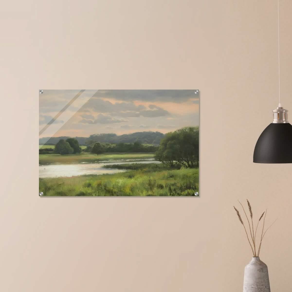 Summer Evening by Peter Barker - Acrylic Print - 60x90 cm / 24x36″ -