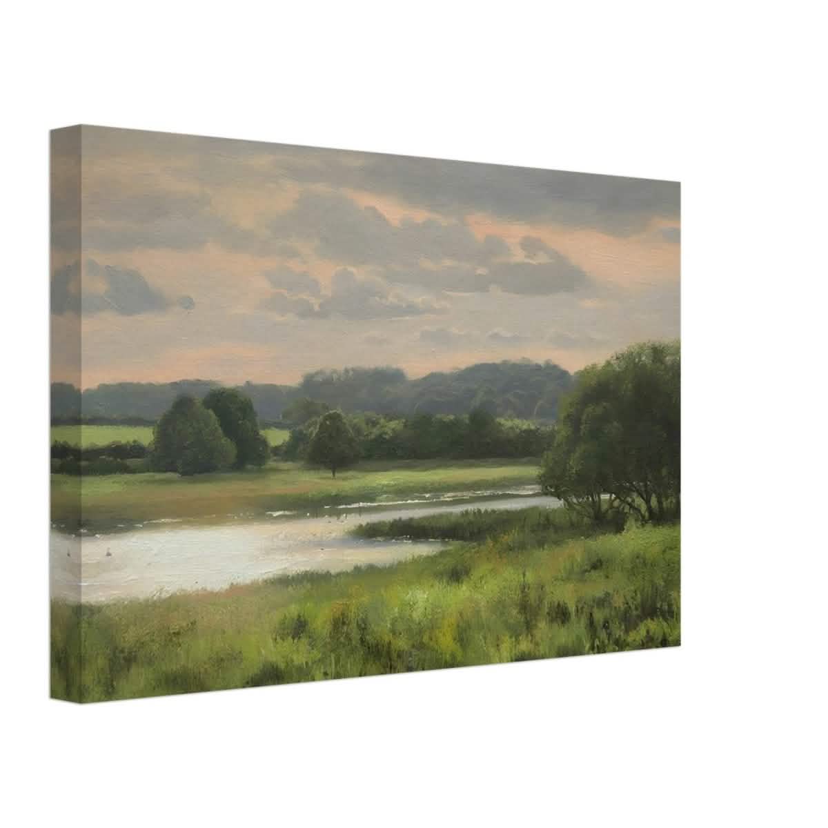 Summer Evening by Peter Barker - Canvas - 30x45 cm / 12x18″ - Thick