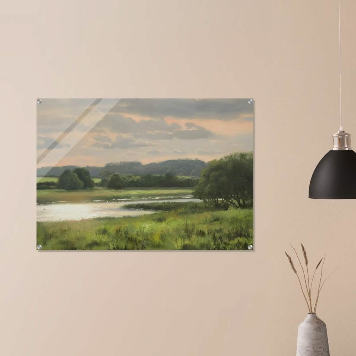 Summer Evening by Peter Barker - Acrylic Print - 70x100 cm / 28x40″ -