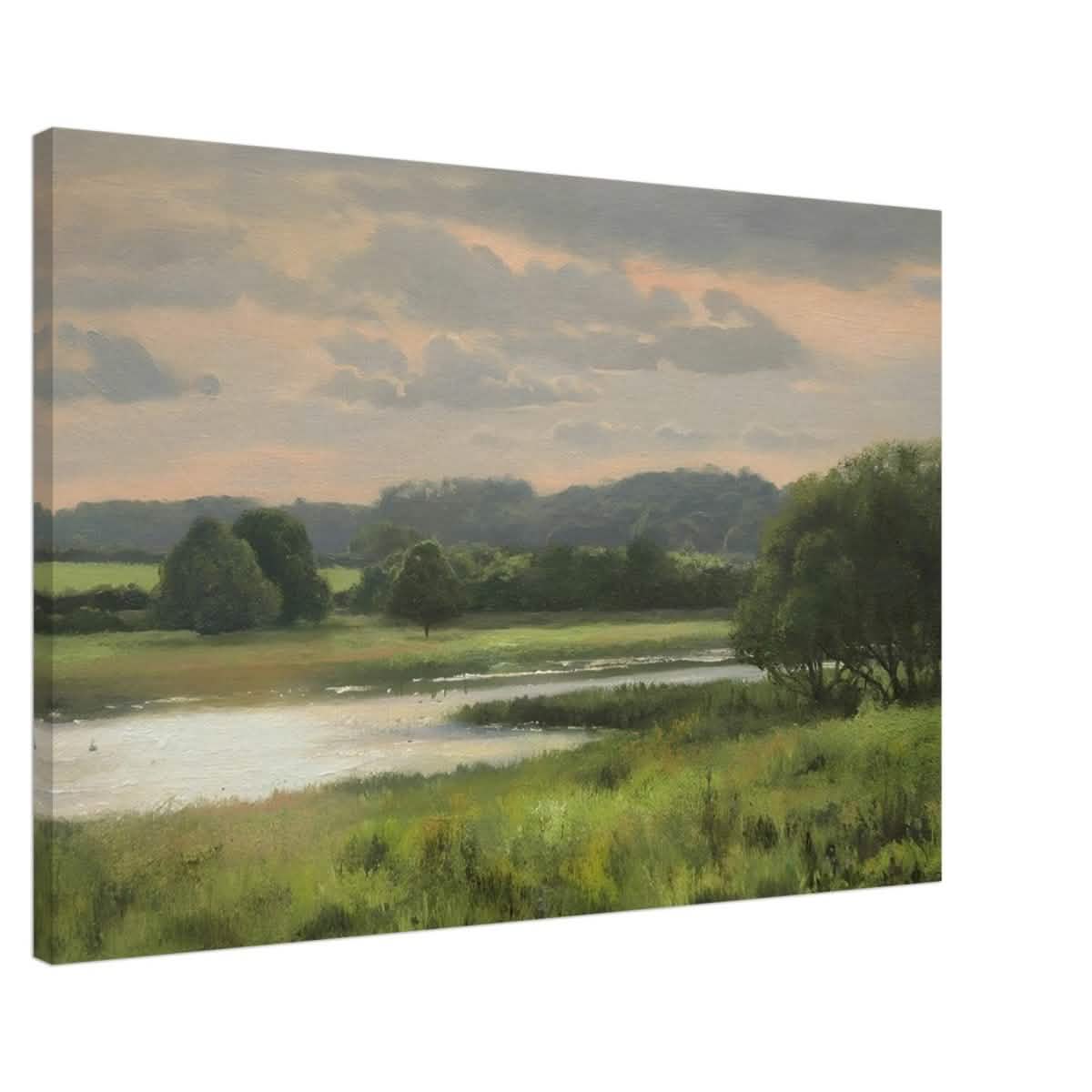 Summer Evening by Peter Barker - Canvas - 60x90 cm / 24x36″ - Slim