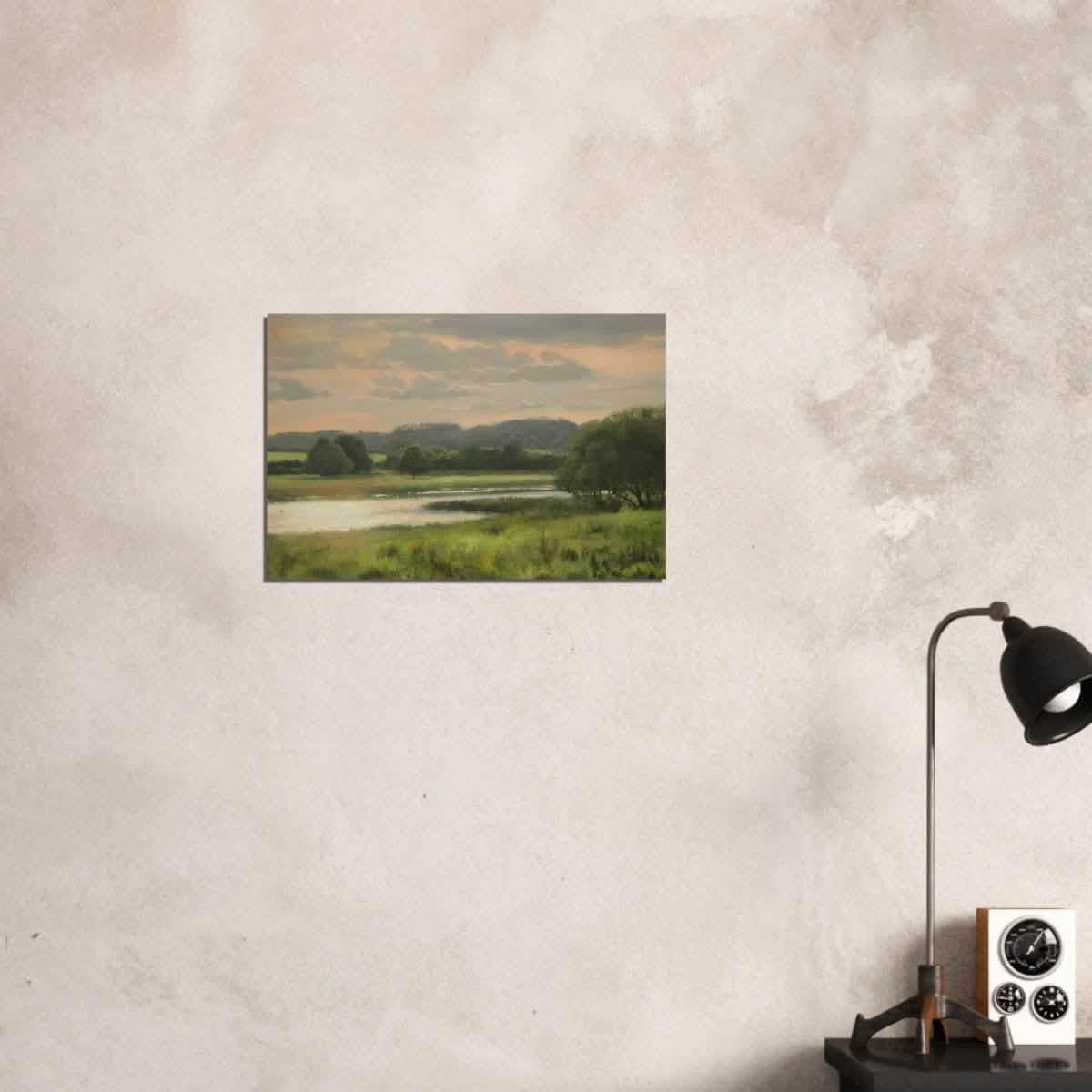 Summer Evening by Peter Barker - Wood Prints - 40x60 cm / 16x24″ - 20 mm