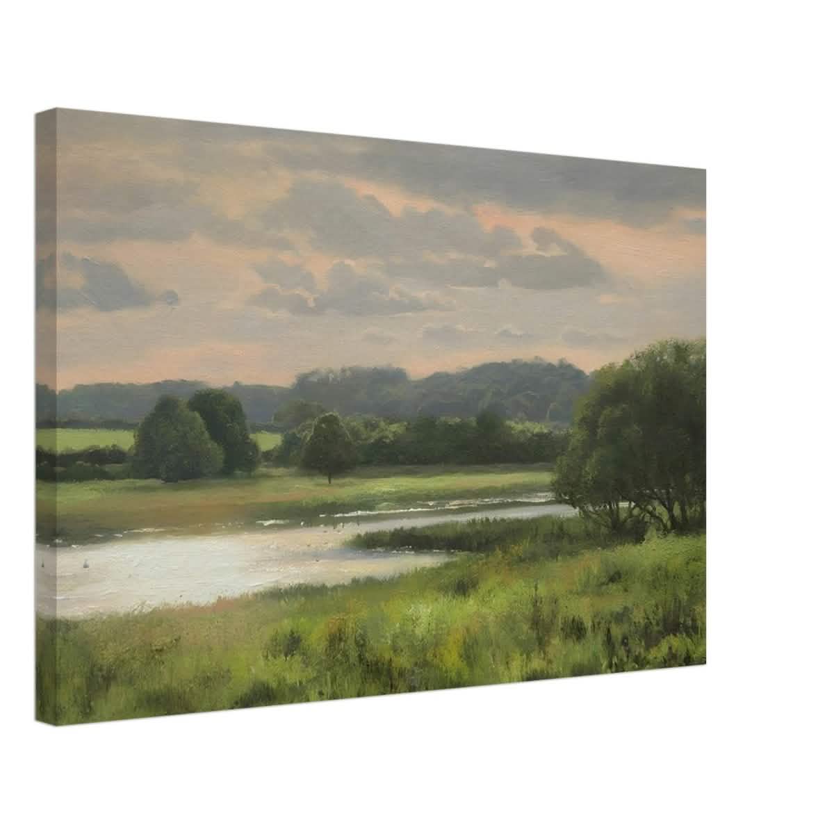 Summer Evening by Peter Barker - Canvas - 40x60 cm / 16x24″ - Slim