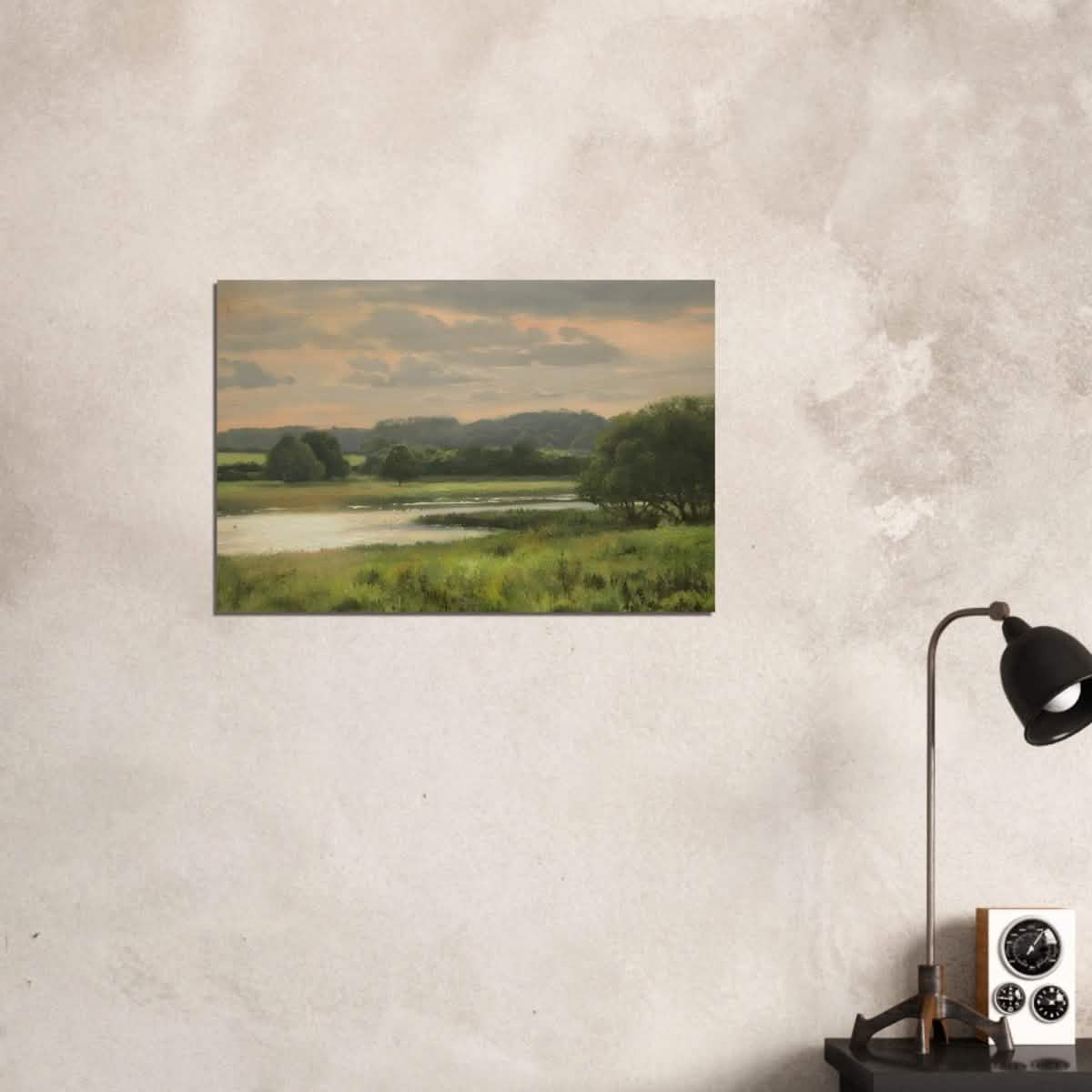 Summer Evening by Peter Barker - Wood Prints - 50x75 cm / 20x30″ - 20 mm