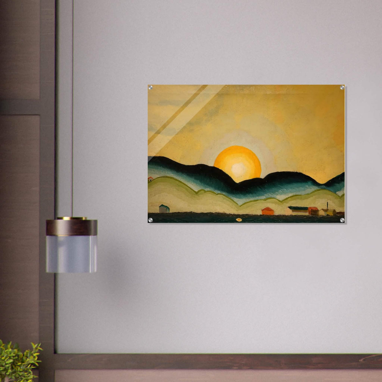 Sunrise, North Harbor by Arthur Dove - Acrylic Print - 70x100 cm / 28x40″ -