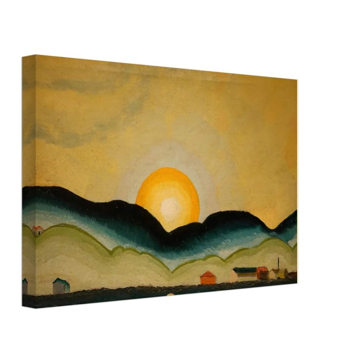 Sunrise, North Harbor by Arthur Dove - Canvas - 30x45 cm / 12x18″ - Thick