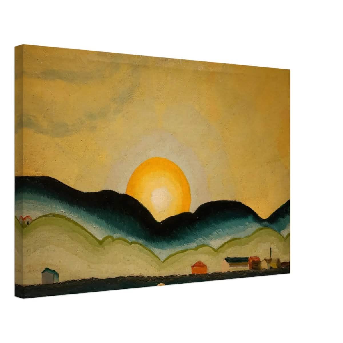 Sunrise, North Harbor by Arthur Dove - Canvas - 40x60 cm / 16x24″ - Slim