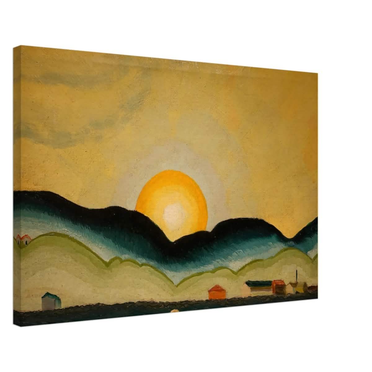 Sunrise, North Harbor by Arthur Dove - Canvas - 50x75 cm / 20x30″ - Slim