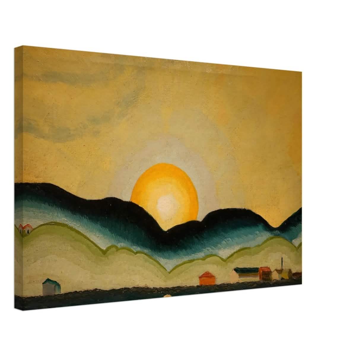 Sunrise, North Harbor by Arthur Dove - Canvas - 50x75 cm / 20x30″ - Thick