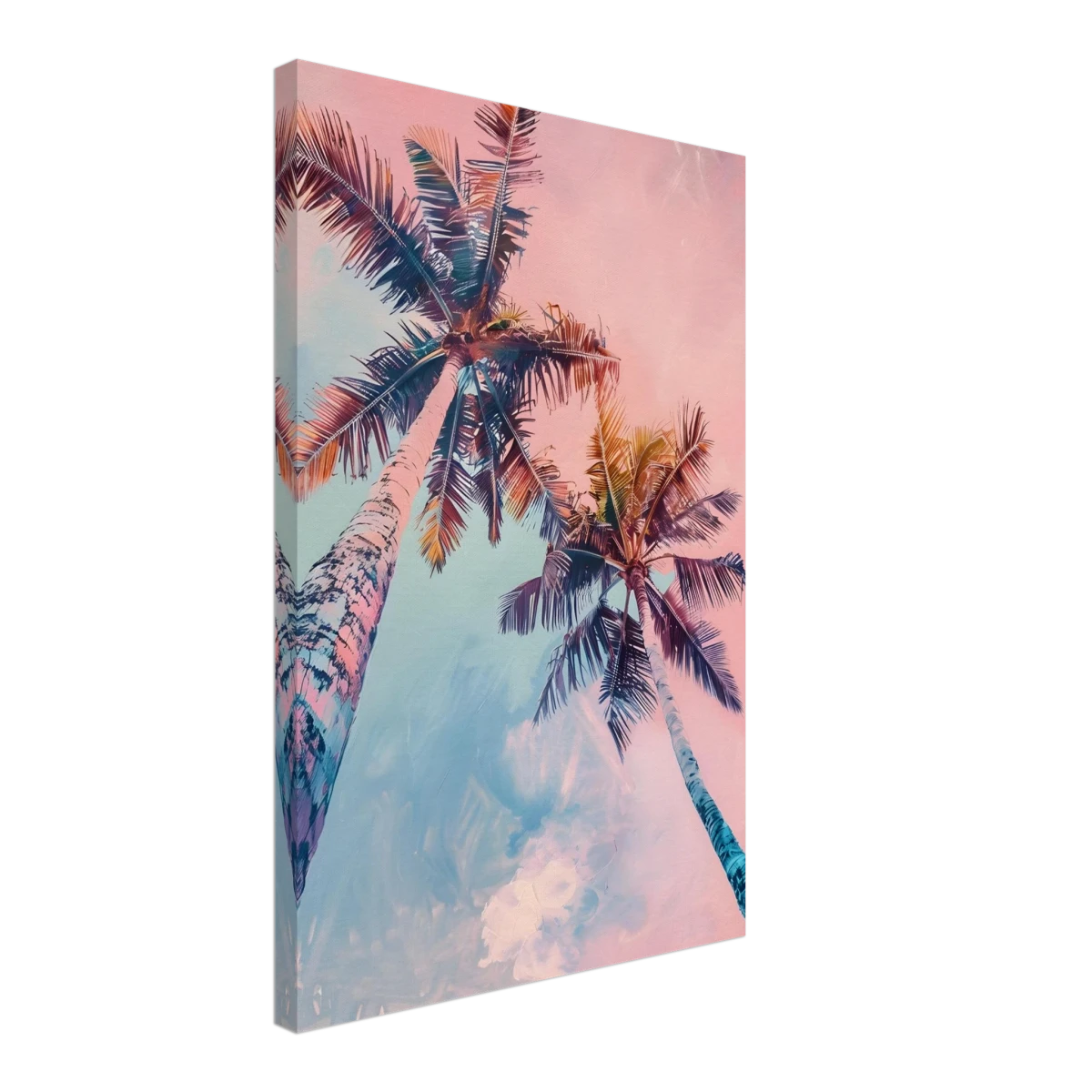 “Sunset Palms” | Wall Art Print - Canvas - 40x60 cm / 16x24″ -
