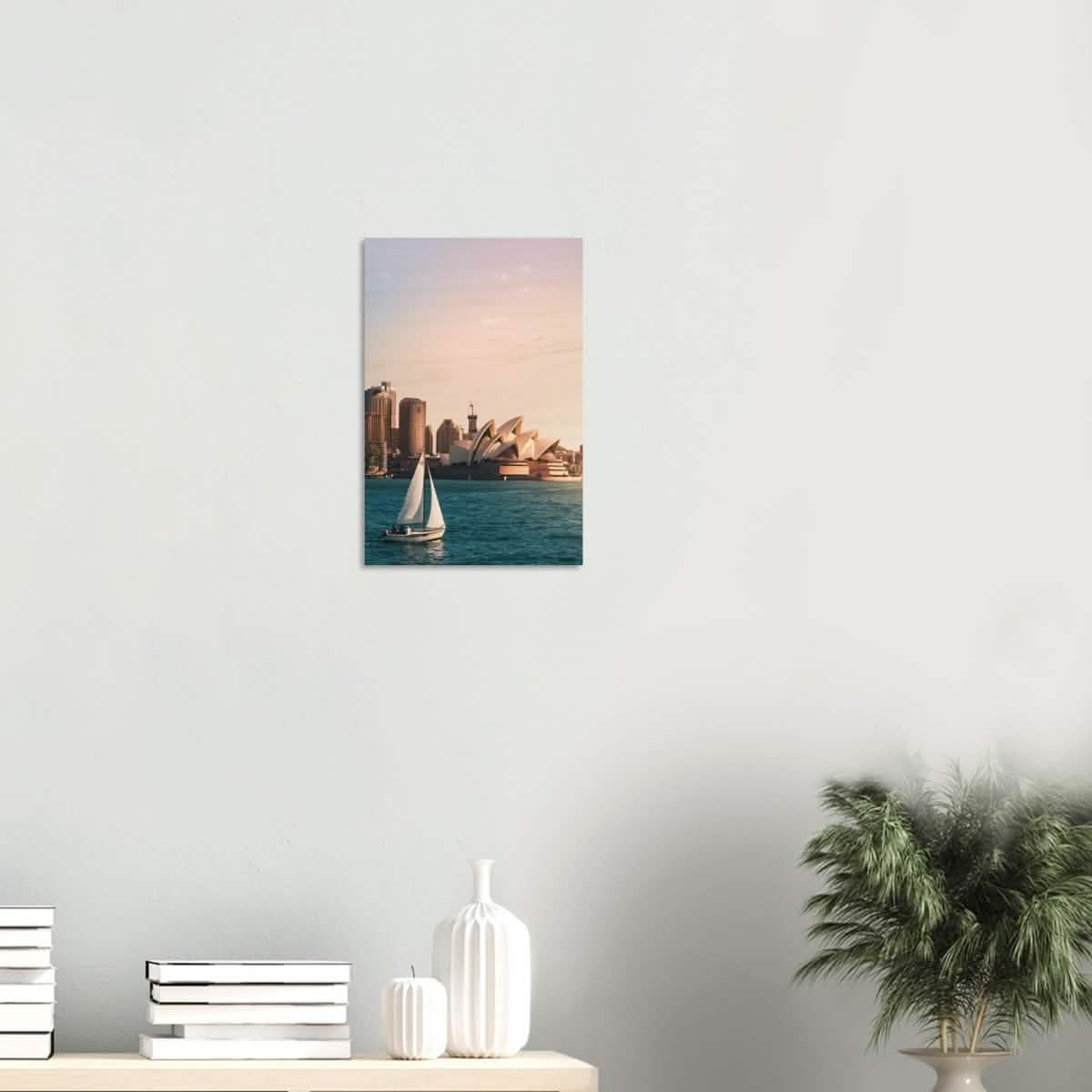 Sydney Opera House Portrait Canvas Print - Wood Prints - 30x45 cm / 12x18″ -