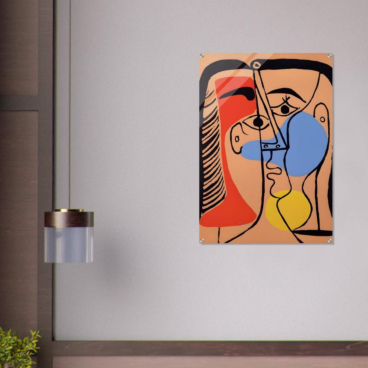 Tête de Femme | Head of a Woman by Pablo Picasso 1962 - Acrylic Print - 70x100 cm / 28x40″ -