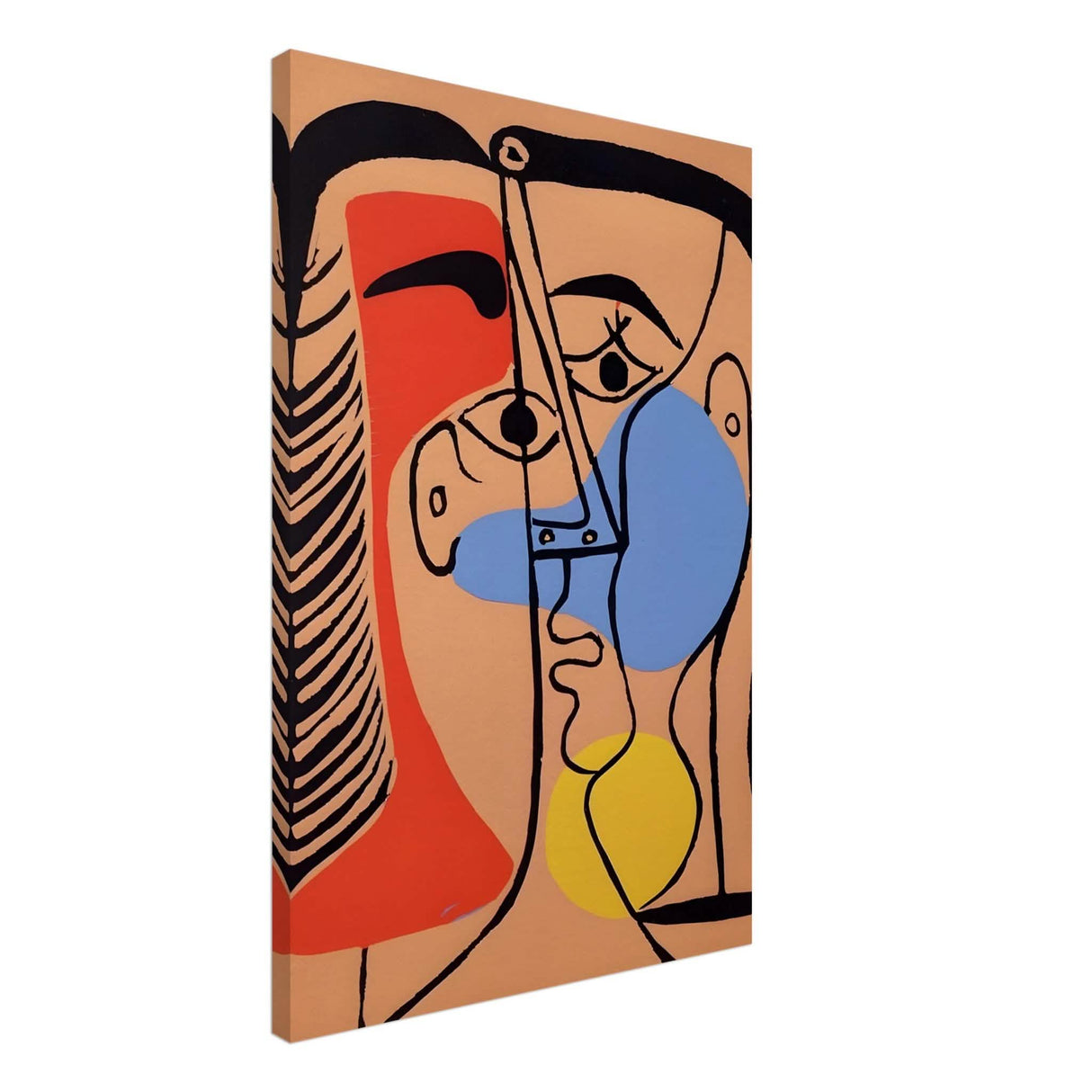 Tête de Femme | Head of a Woman by Pablo Picasso 1962 - Canvas - 50x75 cm / 20x30″ - Slim