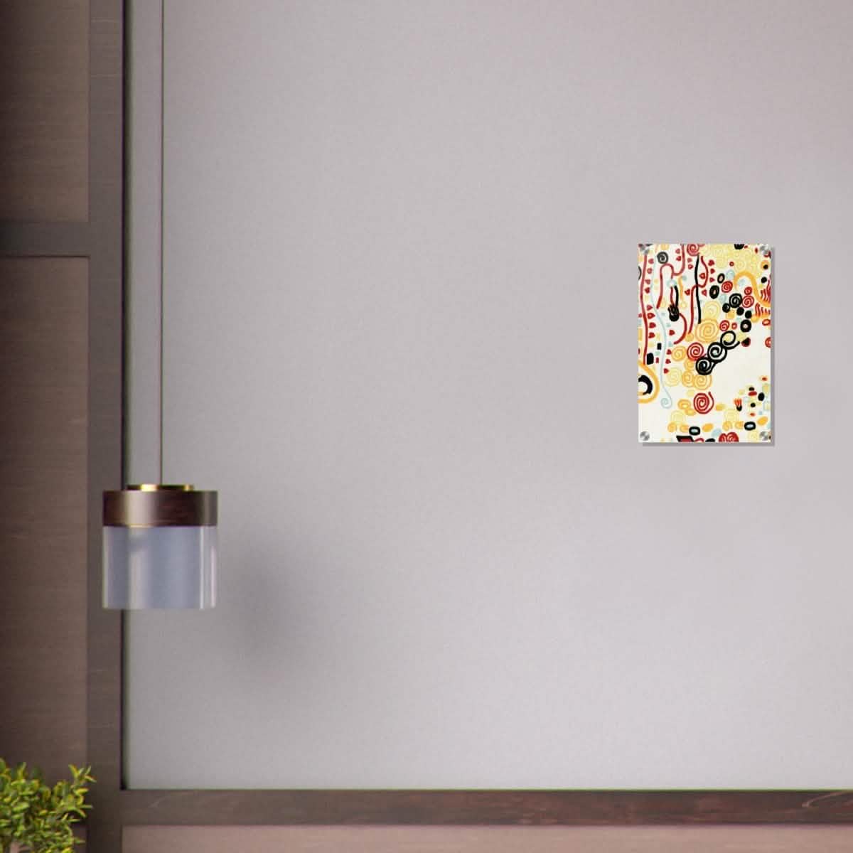 Textile sample by Gustav Klimt - Acrylic Print - 30x45 cm / 12x18″ -