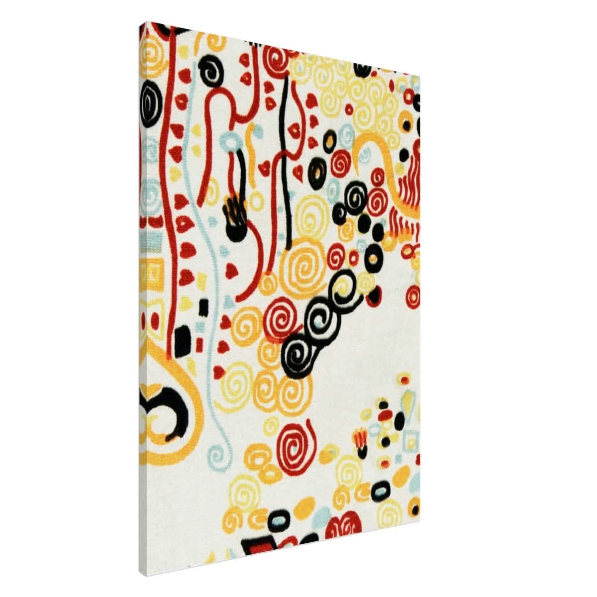 Textile sample by Gustav Klimt - Canvas - 70x100 cm / 28x40″ - Slim