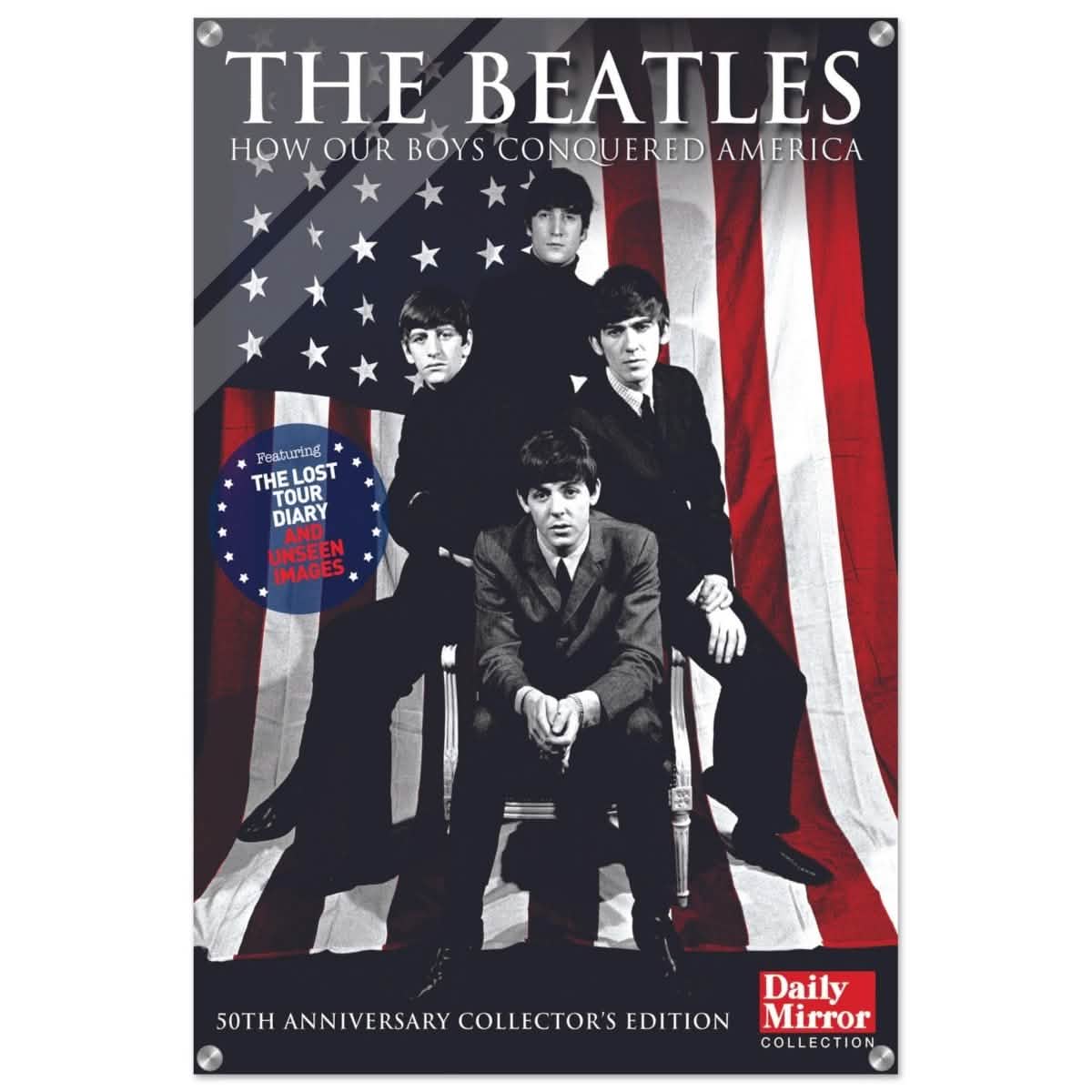 The Beatles | Da Vinci Pop Art wall art print | Rock Music - Acrylic Print - 60x90 cm / 24x36″ -