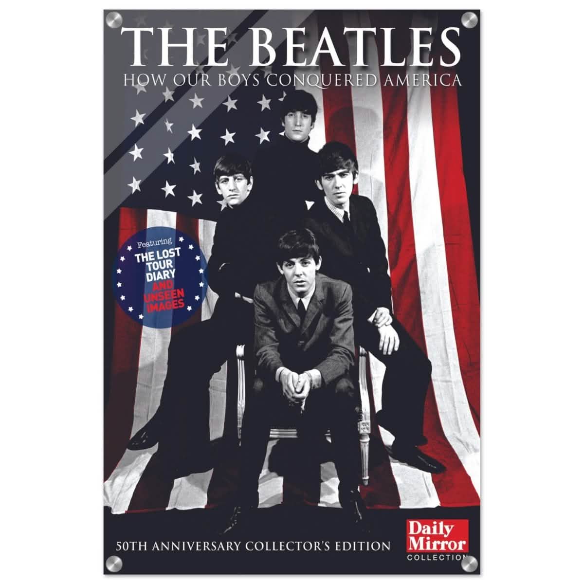 The Beatles | Da Vinci Pop Art wall art print | Rock Music - Acrylic Print - 50x75 cm / 20x30″ -