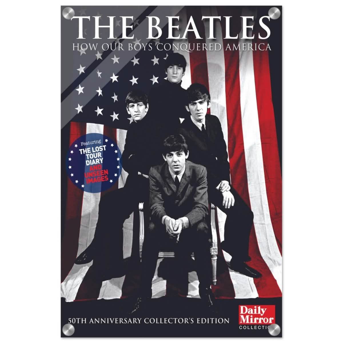 The Beatles | Da Vinci Pop Art wall art print | Rock Music - Acrylic Print - 40x60 cm / 16x24″ -