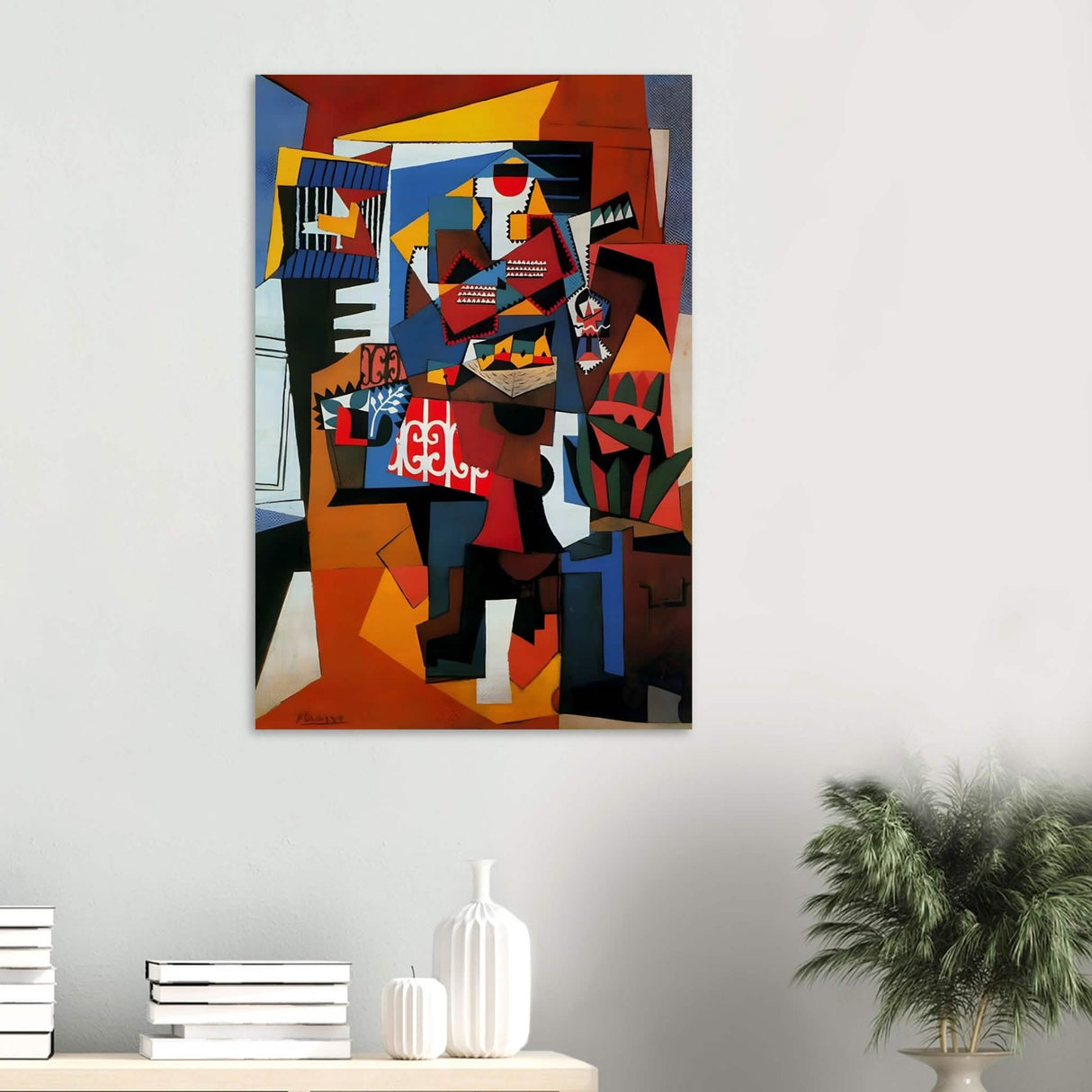 The Bird Cage by Pablo Picasso 1923 - Wood Prints - 60x90 cm / 24x36″ -