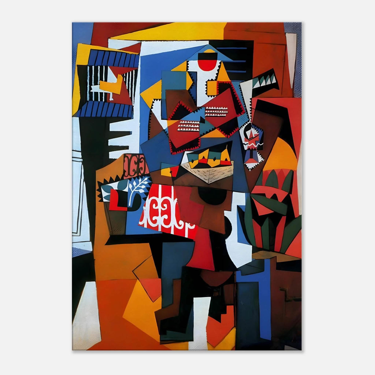 The Bird Cage by Pablo Picasso 1923 - Canvas - 70x100 cm / 28x40″ - Slim