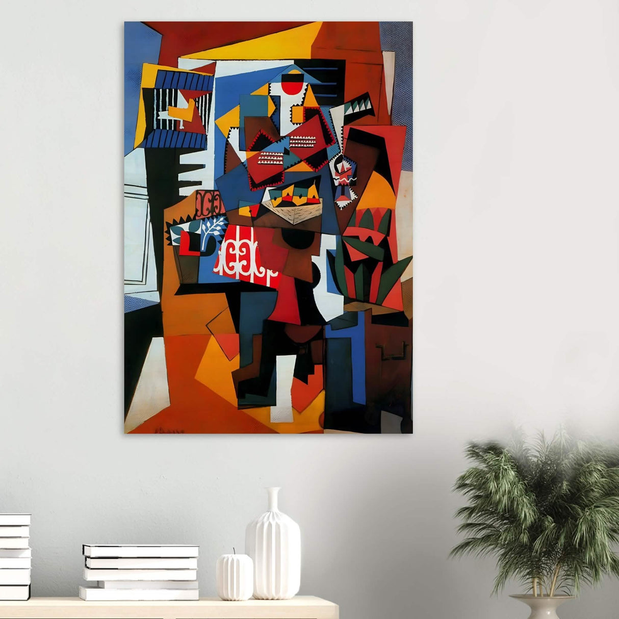 The Bird Cage by Pablo Picasso 1923 - Wood Prints - 70x100 cm / 28x40″ -