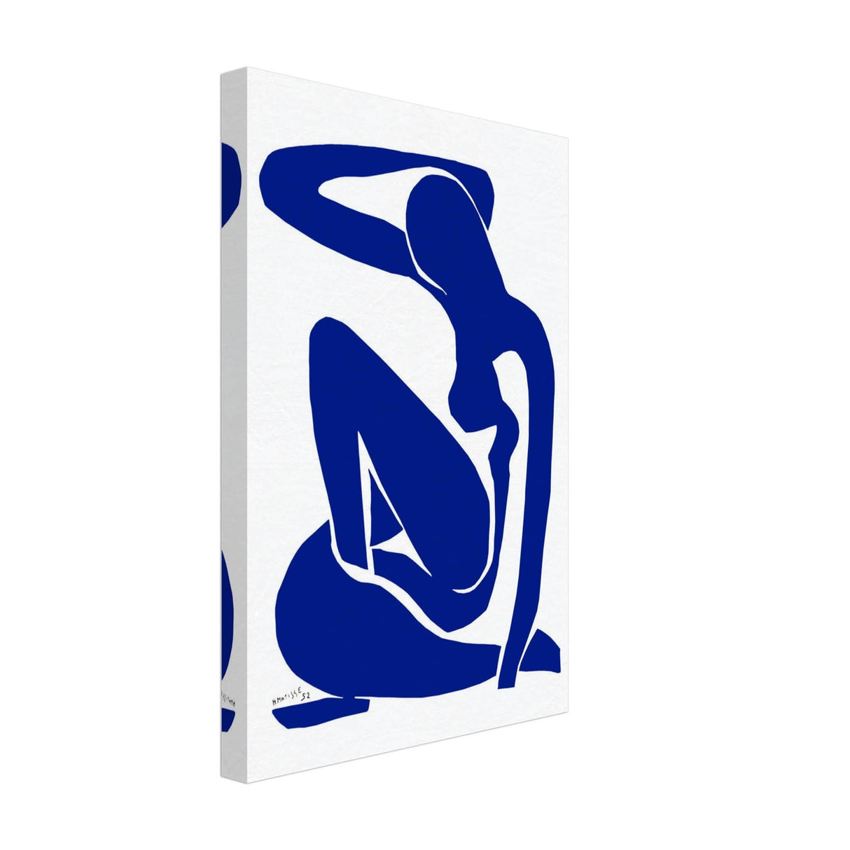 The Blue Lady by Henri Matisse - Canvas - 30x45 cm / 12x18″ - Thick