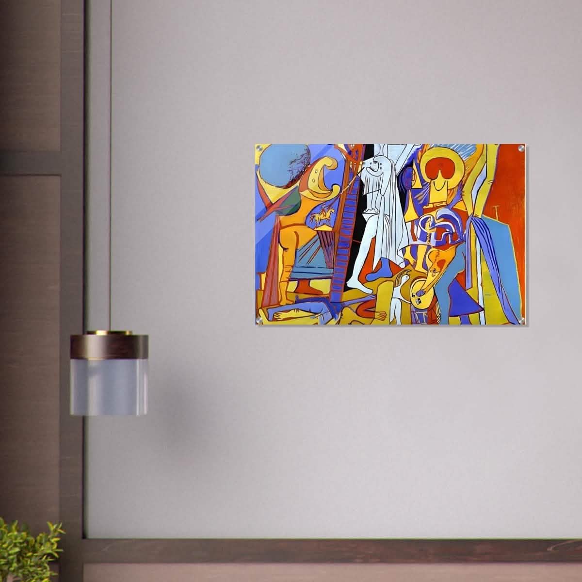 The Crucifixion by Pablo Picasso 1930 - Acrylic Print - 60x90 cm / 24x36″ -