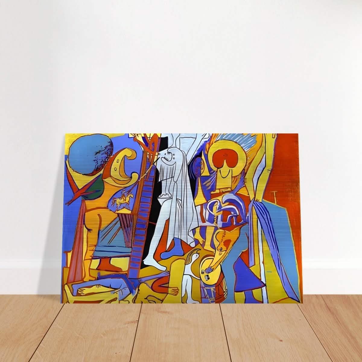 The Crucifixion by Pablo Picasso 1930 - Brushed Aluminum Print - 70x100 cm / 28x40″ -