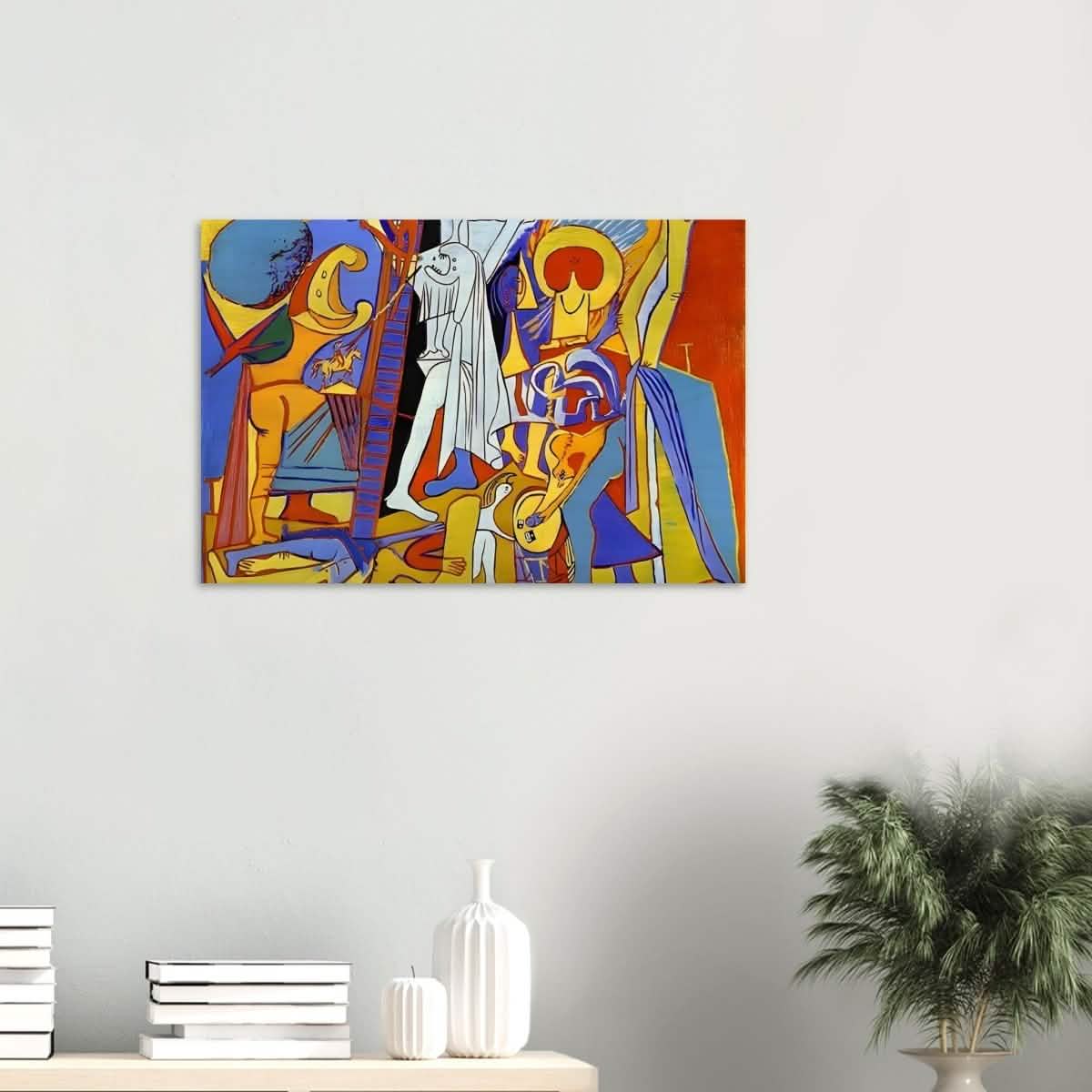 The Crucifixion by Pablo Picasso 1930 - Wood Prints - 50x75 cm / 20x30″ - 20 mm