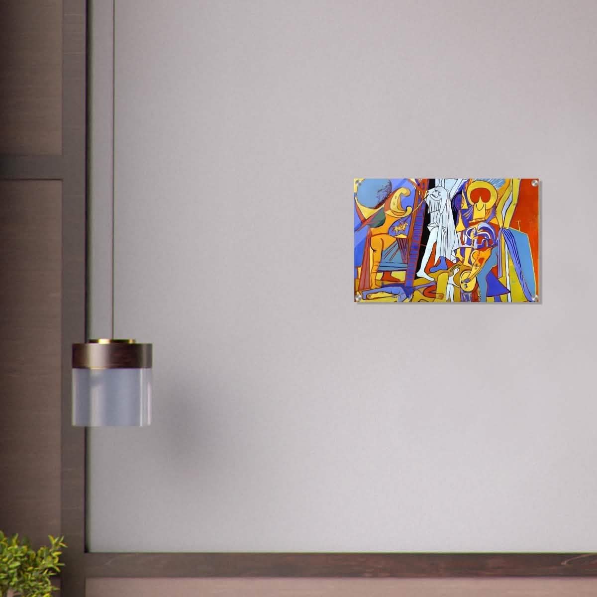 The Crucifixion by Pablo Picasso 1930 - Acrylic Print - 40x60 cm / 16x24″ -