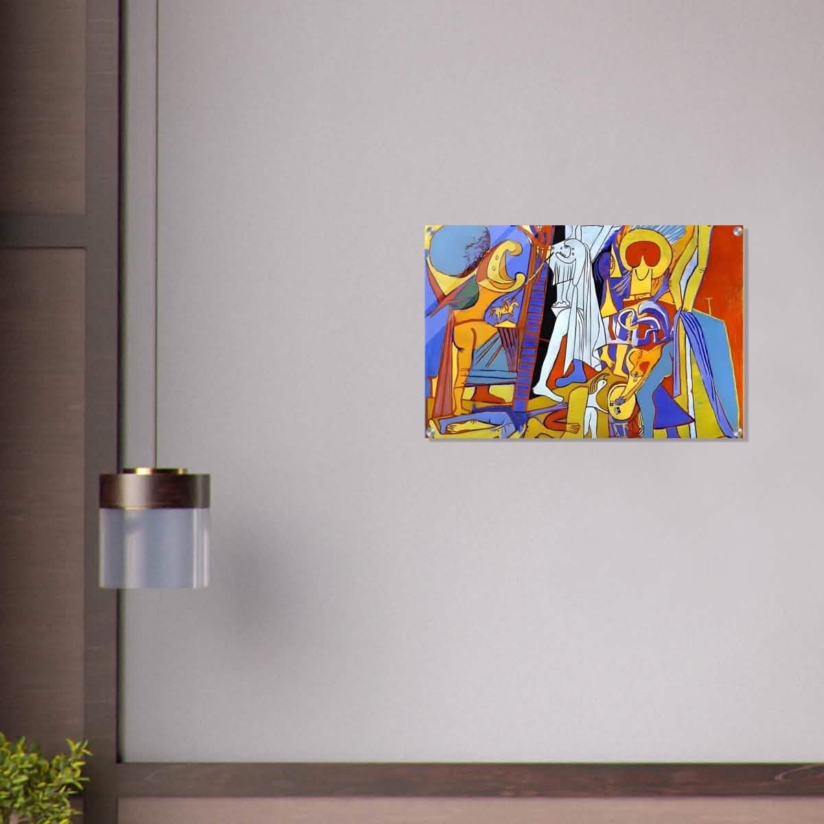 The Crucifixion by Pablo Picasso 1930 - Acrylic Print - 50x75 cm / 20x30″ -