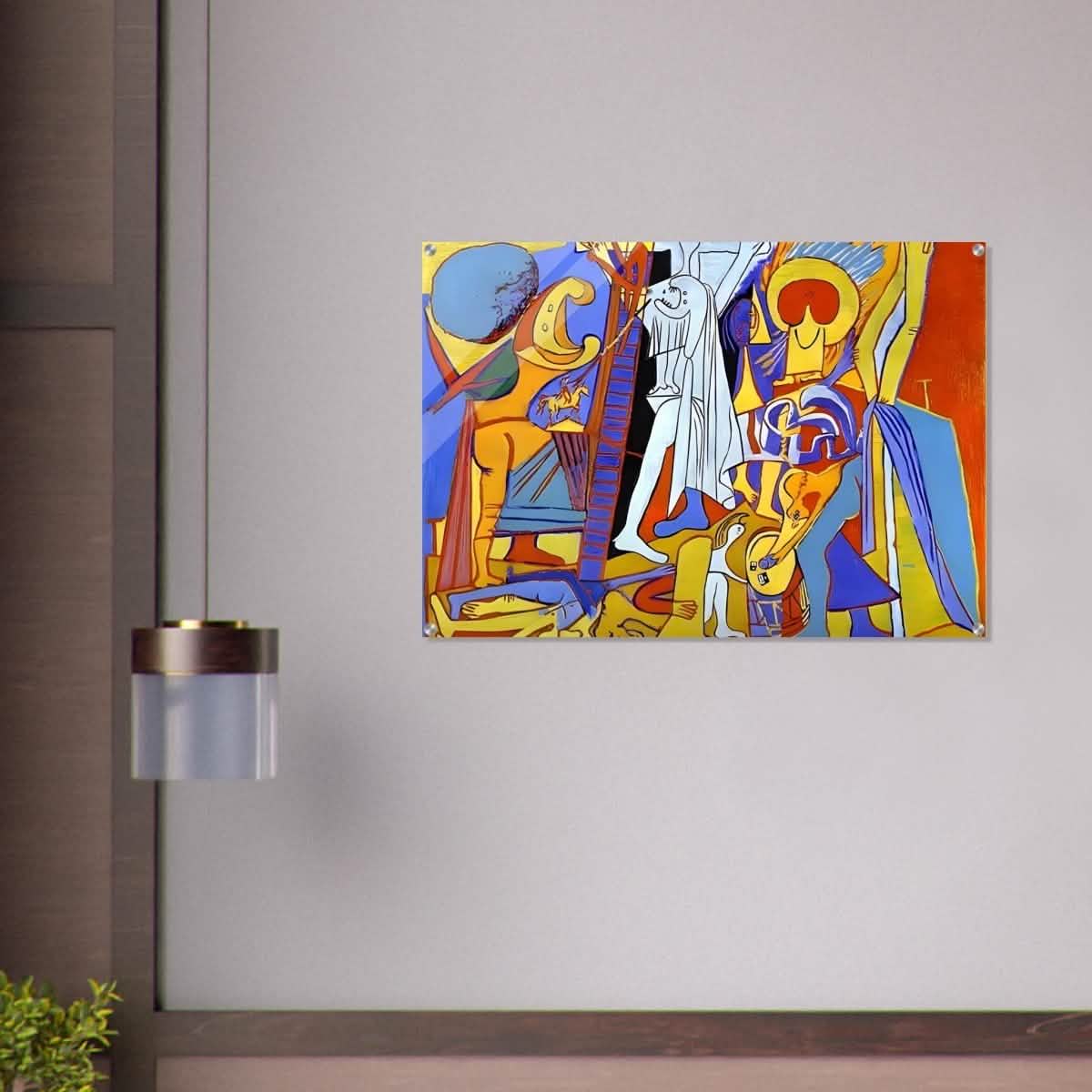 The Crucifixion by Pablo Picasso 1930 - Acrylic Print - 70x100 cm / 28x40″ -