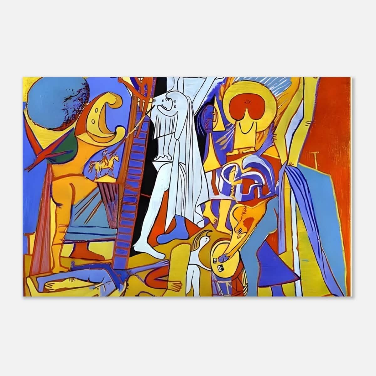 The Crucifixion by Pablo Picasso 1930 - Aluminum Print - 30x45 cm / 12x18″ -